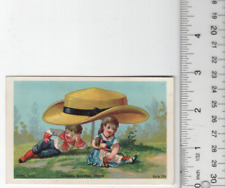 Aubry Paris Hat New Kind Of Parasol Victorian Trade Card 3