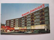 Howard Johnson's Hotel Atlantic City New Jersey c1960s Postcard Cars picture