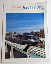 Vintage Disneyland Vacationland Magazine Spring 1973 20 pgs NEW BEAR COUNTRY picture