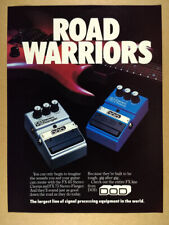 1986 DOD FX75 Stereo Flanger FX65 Chorus Guitar Pedals vintage print Ad picture