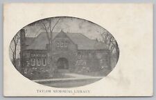 Milford Connecticut~Taylor Memorial Library~Richardsonian Romanesque Style~c1905 picture
