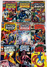 Ghost Rider Comic Lot- #13-78 (9 Issues), Marvel, 1975 picture