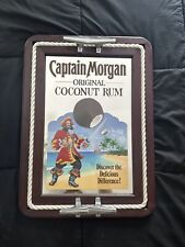 Captain Morgan Vintage Original Coconut Rum  Nautical Bar Mirror picture