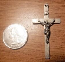 Vintage Sterling Silver Crucifix #2 picture