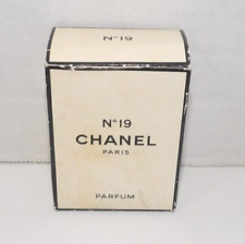 Vintage Chanel N° 19 Miniature Perfume Full Bottle, Made In France  picture