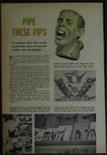 Blackie FELSEN Pipes Johnny Ray 1953 Pictorial picture