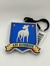 Ted Lasso NEW * A.F.C. Richmond Badge Clip * Opened Blind Bag Monogram Key Chain picture