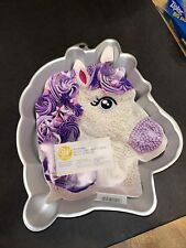 Wilton 3-D Pony Cake Baking Pan Makes Perfect Horse or Unicorn Party Cake for picture