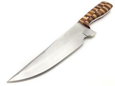 RARE CUSTOM HANDMADE SHARP BLADE  HUNTING SURVIVAL CAMP BOWIE KNIFE WOOD  picture
