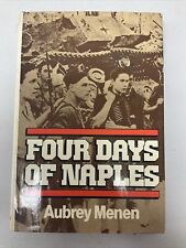 WW2 US Four Days of Naples Aubrey Menen Hardcover Reference Book VTG 80s picture