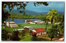 c1960's Na Savusavu at Head of One of Fiji's Largest Harbours Vintage Postcard picture