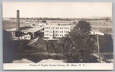 Postcard Winters & Prophet Canning Factory Mt. Morris New York *A1504 picture