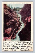 Cheyenne Canon CO-Colorado, Seven Falls, Antique, Vintage c1996 Postcard picture