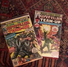 Super-Villian Team-Up lot of two #8 and #17 1976 Dr Doom Namor Red Skull picture