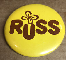 RUSS Butterfly Vintage Lapel Button Pin Badge Pinback picture
