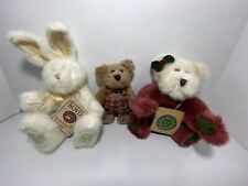 ✅Boyds Lot Of 3 ✅Nibbley Sweetreats Bunny ✅Head Bean Collection✅Heirloom✅2 Bears picture