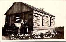 RPPC The Onstot's Cooper Shop Old Salem State Park Postcard Rare View picture