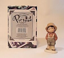 Enesco Pretty As A Picture FOLLOW YOUR HEART #627038. Retired limited NIB picture