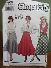 Simplicity Sewing Pattern 9926 Sz 14-22 Misses Skirts 3 Styles NOS Uncut picture