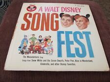1958 Walt Disney Song-Fest The Mouseketeers Sing MM-20 Vinyl LP Record picture