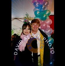 DONALD TRUMP & MELANIA - EARLY DATE - 16”X20” PHOTO SIGNED BY PHOTOG & NUMBERED picture