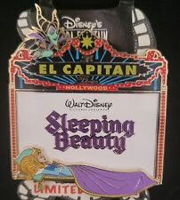 Disney El Capitan Sleeping Beauty Marquee LE 300 Pin HTF  DSF DSSH Maleficent picture