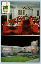 Postcard TX Texas Amarillo Holiday Inn East Route 66 Villa Restaurant AG17 picture