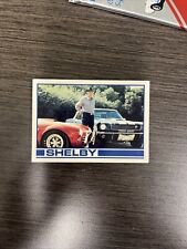 SP 1, Shelby mustang trading card in near mint condition picture