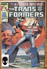 The Transformers #1 Third 3rd Print NM Marvel Comics (1984) 1st Optimus Prime picture