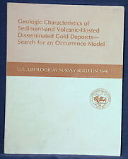 USGS CARLIN and EPITHERMAL DISSEMINATED GOLD DEPOSITS Classic Early Report 1986 picture
