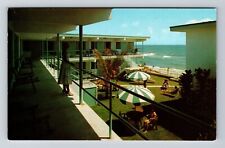 Pompano Beach FL-Florida, Silver Thatch Inn, Vintage Postcard picture