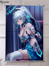 Bronya Zaychik Anime Honkai Impact 3rd 60x90cm Poster Art Wall Scroll Decor Gift picture
