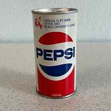 Vintage Canada 1983 World University Games Pepsi Soft Drink Soda Can Unopened picture