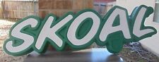 Skoal Snuff Tobacco Plastic Sign RARE Vintage New/Unused condition Huge Sign picture