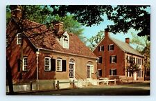 Christoph John Volr Houses Old salem Winston Salem NC Postcard picture