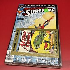 Superman Funeral For A Friend Limited Collector's Set Wall Poster Sealed 1993 picture
