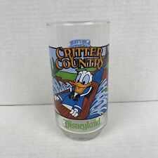 Critter Country Disneyland Glass 1989 McDonald’s Donald Duck Vtg Collectible picture