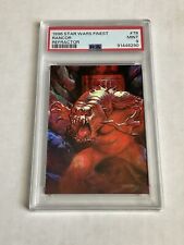 1996 Star Wars Finest Refractor #78 Rancor PSA 9 Very Rare None Higher picture