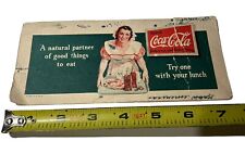 Vintage Coca Cola Ink Blotter 1930’s? picture