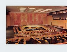 Postcard United Nations Economic & Social Council Chamber New York City New York picture