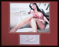 Carmella DeCesare SEXY Signed Framed 11x14 Photo Display  picture