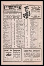 1912 McAvoy's Malt Marrow Chicago Dachshund Dog Cartoon Drug Quackery Print Ad picture