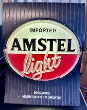 Amstel Light Beer Lighted Sign - Works - Bar Top Sign picture