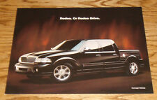 Original 1999 Lincoln Blackwood Pickup Truck Sales Sheet Brochure 99 picture