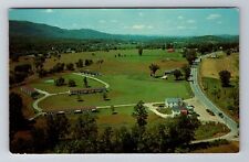Pittsford VT-Vermont, Aerial View, Ideal Motel, Antique Vintage Postcard picture