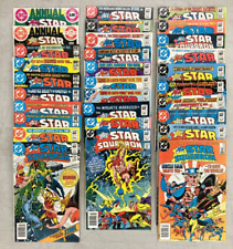 All Star Squadron, DC Comics Lot of 30 1981-1984 E-107 picture