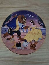 Vintage Disney Cartoon Classics Beauty & the Beast 1991 Plate 21cm Kenleys picture