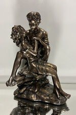 Crosa 2002 sexy Lovers Bronze Effect Figurine Statue / Sculpture Lovers Embrace picture