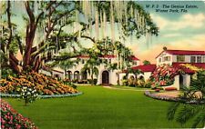 Vintage Postcard- THE GENIUS ESTATE, WINTER PARK, FL. picture