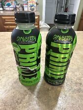 NEW PRIME GLOWBERRY  2 BOTTLES LOGAN KSI 1 RARE AND 1 ULTRA RARE Ready To Ship picture